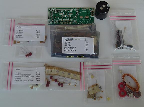 AMP6 Kit Contents
