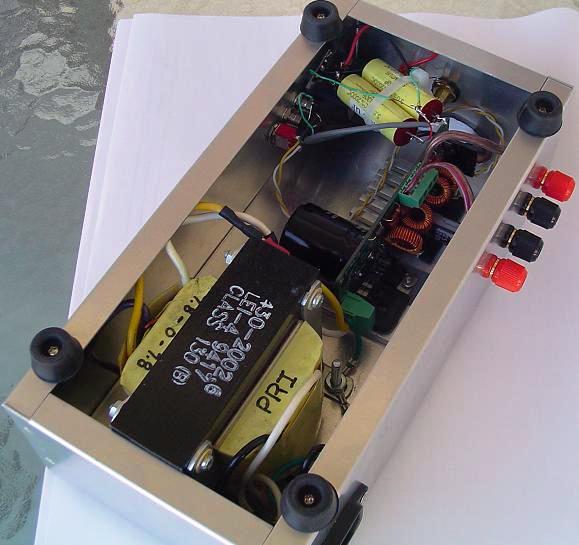Underside View of Finished AMP6 Kit