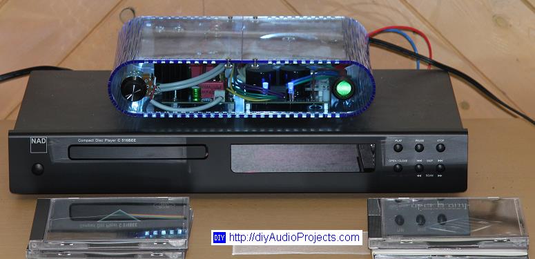 Gobo LM1875 Amplifier and NAD C516BEE CD Player