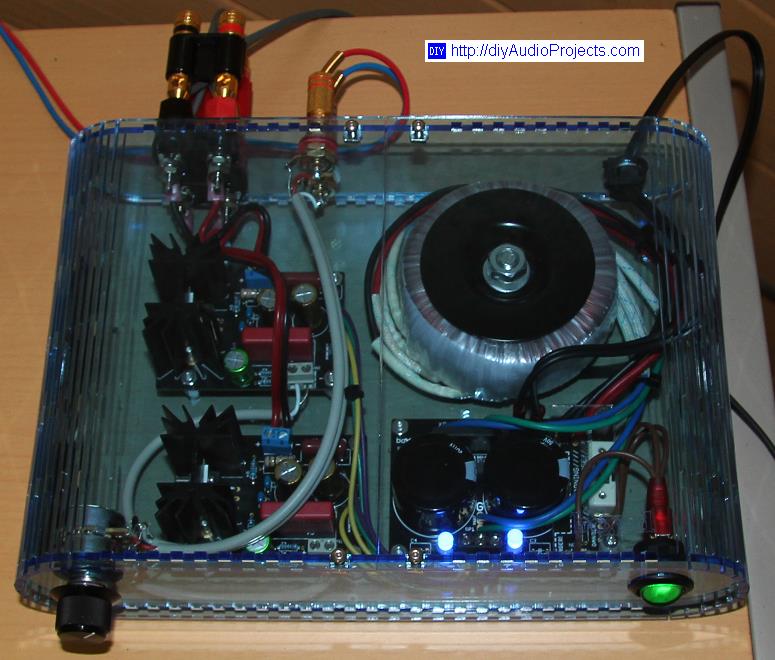Gobo LM1875 Stereo Audio Amplifier Kit