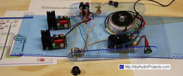 Gobo LM1875 Amplifier Kit Assembly
