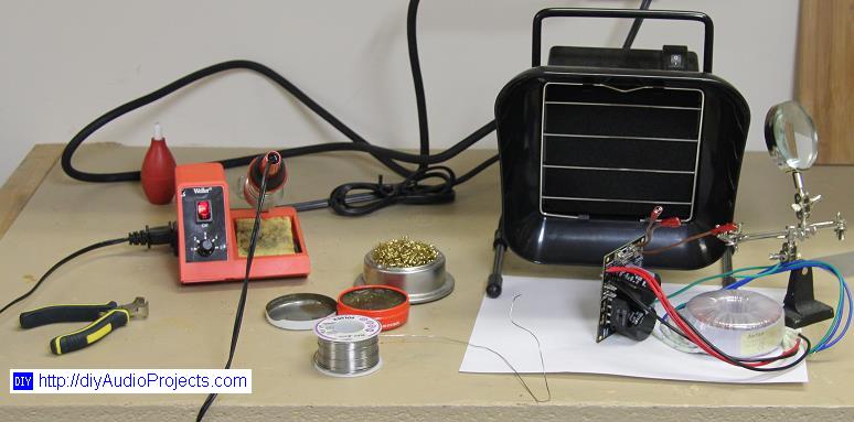 LM1875 Power Supply Assembly - Gobo Amplifier Kit
