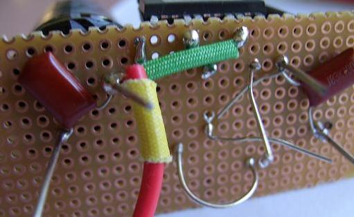 Attach Power Rails to LM3875 and Capacitors