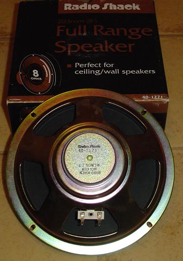 Radio Shack 40-1271 Full-range Driver