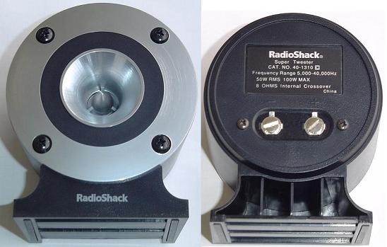 Radio Shack 40-1310 Super Tweeters
