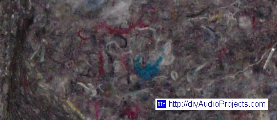 Cotton upholstery felt