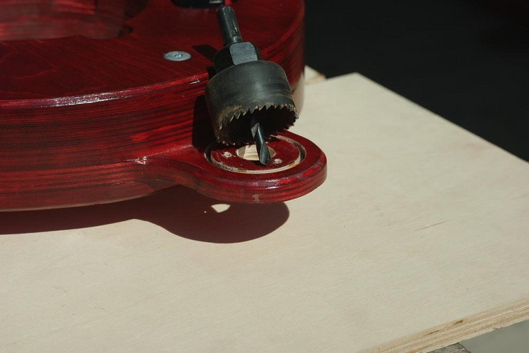 Circular Mounting for Turntable Support Feet