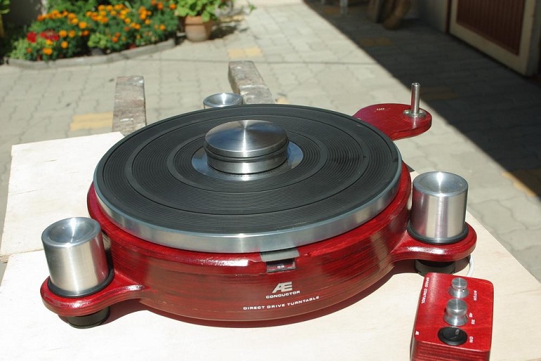 Finished Turntable Base, Speed Control Box and DIY Turntable Weight