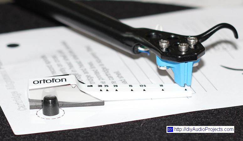 Ortofon Stylus Tracking Force Setup