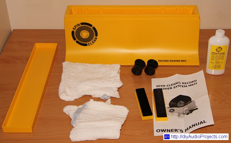 Spin-Clean LP Record Washer System Mk II Contents