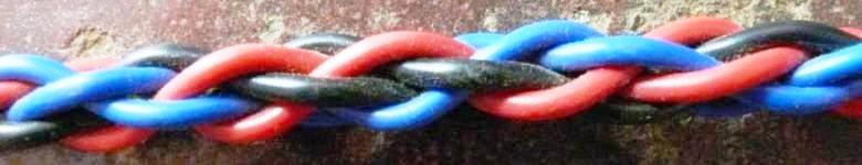 Close up of Six Wire Braid