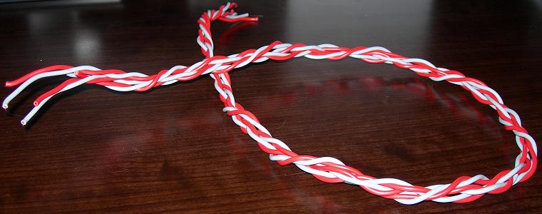 Test Weave of Speaker Wires