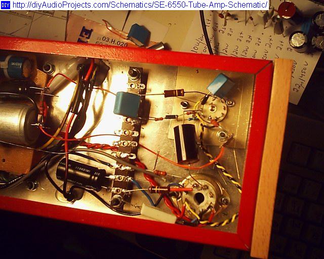 DIY Single-Ended 6550 Tube Monoblock Amp
