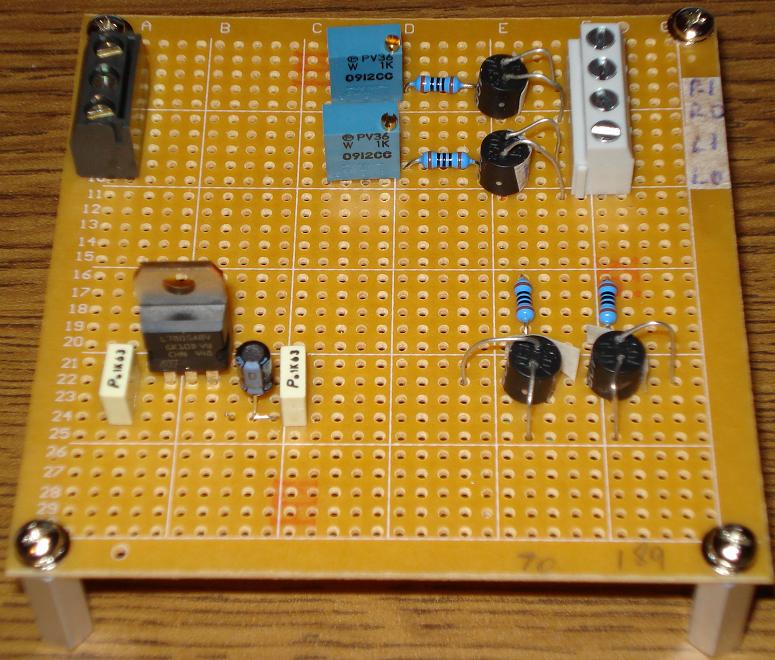 Lightspeed Passive Attenuator Proto-Board