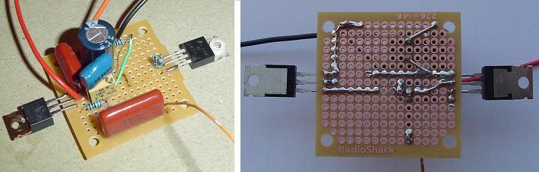 DIY Headphone Amplifier on Protoboard