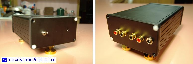 DIY JFET RIAA Preamp in Hammond Enclosure