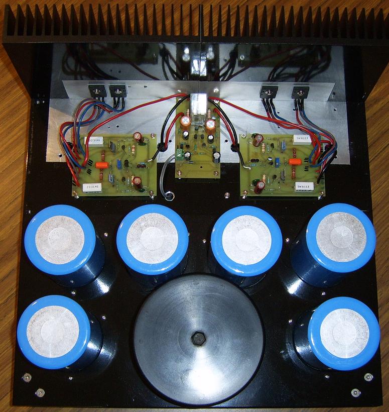 Super Class-A Amplifier Heatsink and PCB