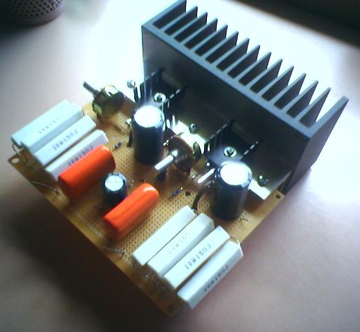 Single-Ended Class-A 2SK1058 MOSFET Amplifier