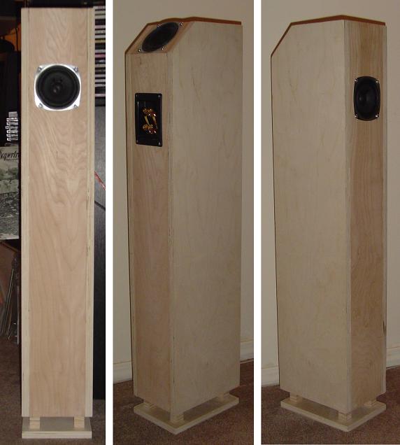 Unfinished BD-Pipes DIY Loudspeaker