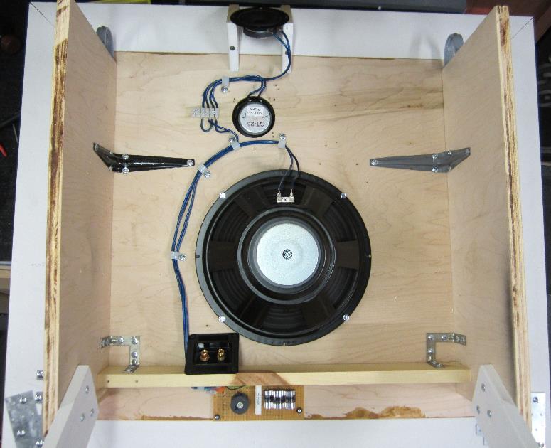 Rear View Showing General Layout (early phase - crossover components, side panel and brackets were changed later)
