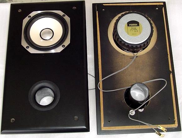 One inch Thick Prefabricated Baffle with Fostex FX120 and Port