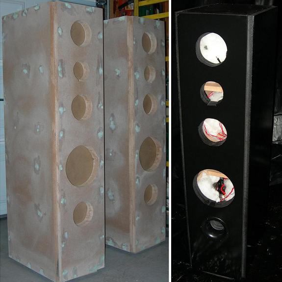 Hi-Vi Speaker Box - Pre-Primer and Paint