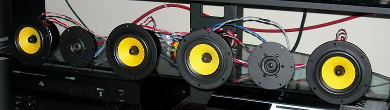 HiVi F5 Kevlar Midwoofer / SD1.1A Tweeter