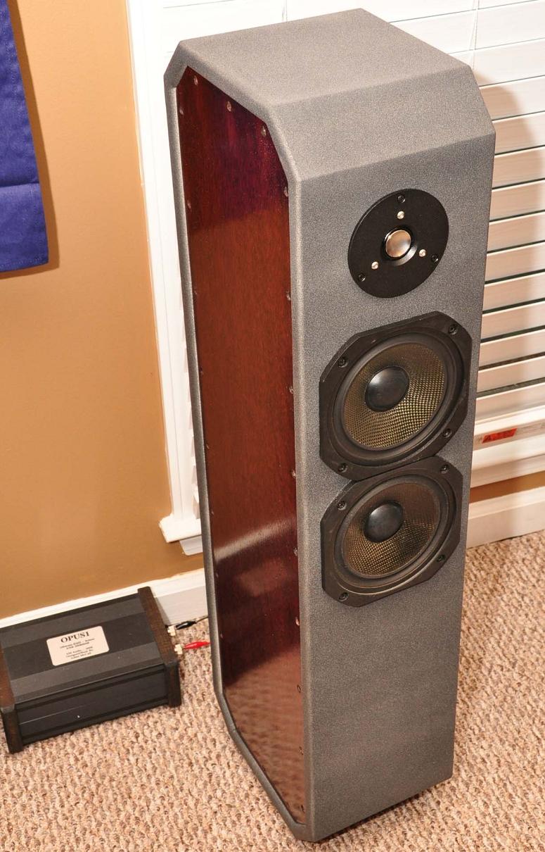 Finished Ion Tower Speaker