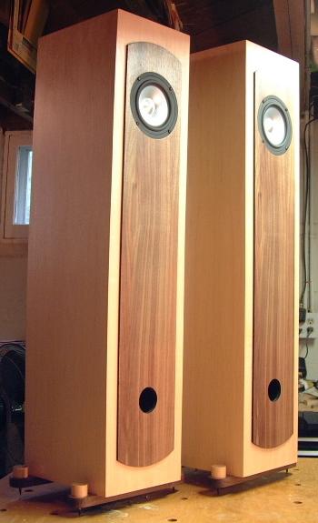 Finished Jordan JX92S Tower Loudspeakers