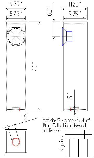 Lyeco LY802F Aperiodic Enclosure Plan