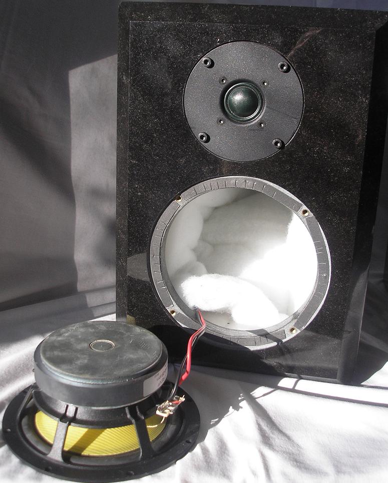 CNC Granite Speaker Baffle