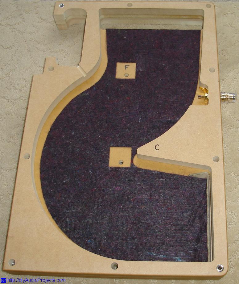 Tang Band D4-1 Horn Speaker Kit Construction