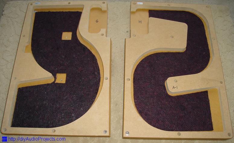 Tang Band D4-1 Horn Speaker Kit Construction