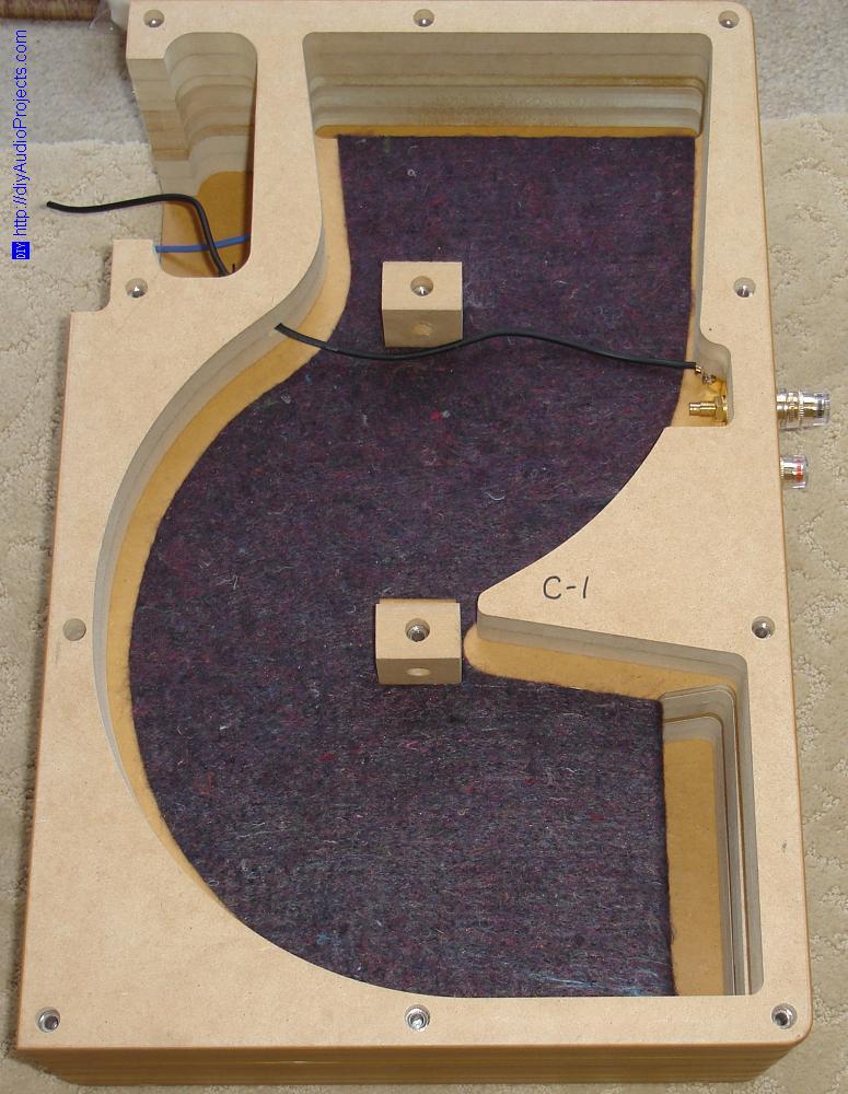 Tang Band D4-1 Horn Speaker Kit Construction