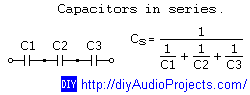 Series Capacitors