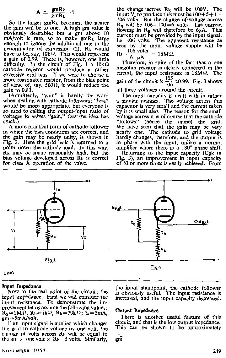 The Cathode Follower by A.P. Blackburn The Cathode Follower by A.P. Blackburn