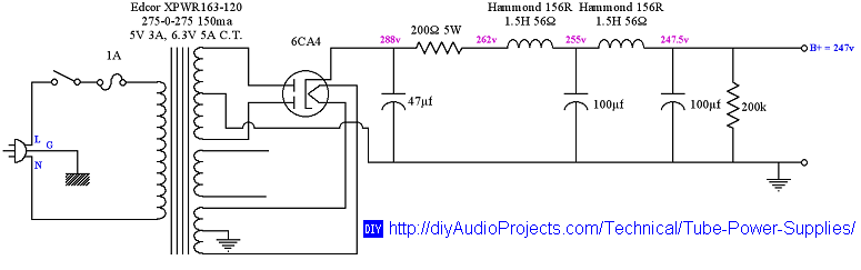 Power Supply Schematic