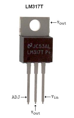 LM317 Voltage Regulator (TO-220 Plastic Package)