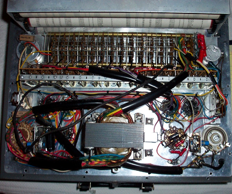 EICO 667 Tube and Transistor Tester - Inside View