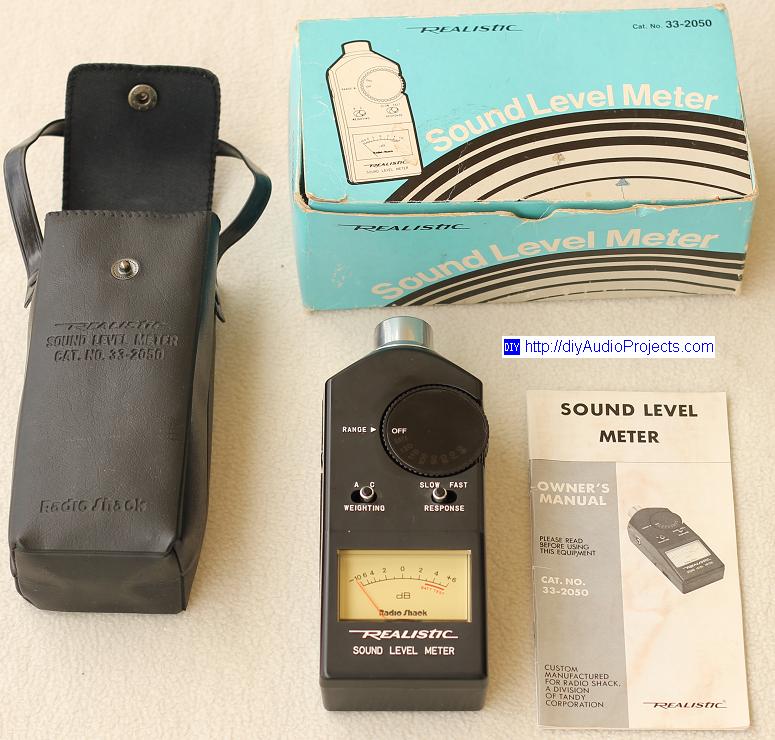 Radio Shack 33-2050 Sound Pressure Level (SPL) Meter