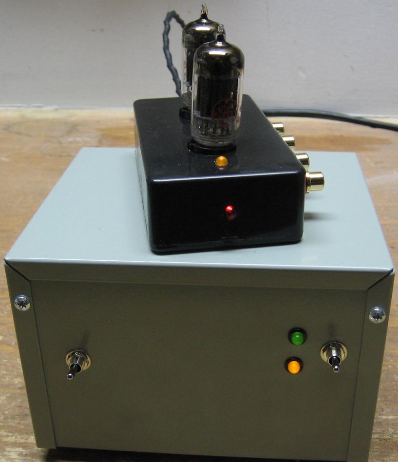 12AU7 Tube Preamplifier with Power Supply