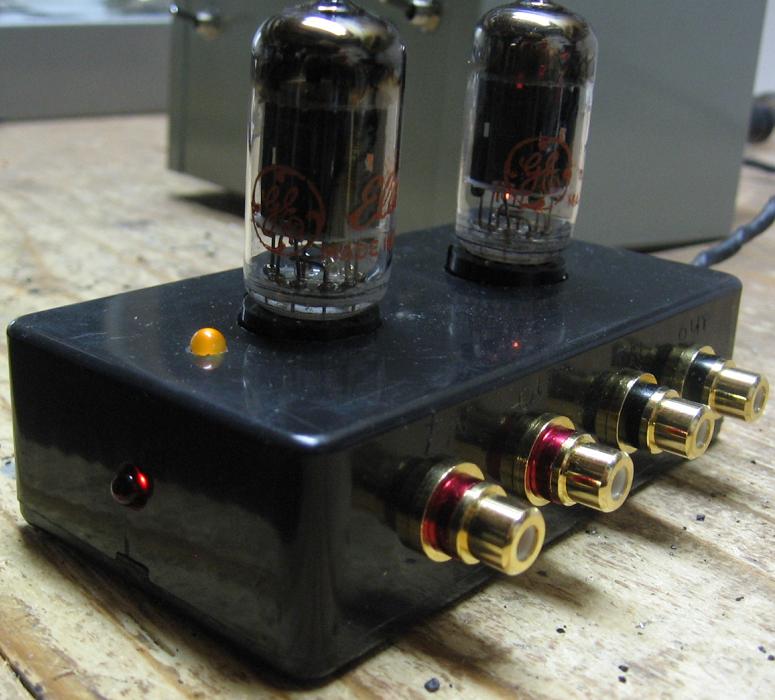 DIY 12AU7 Tube Preamplifier