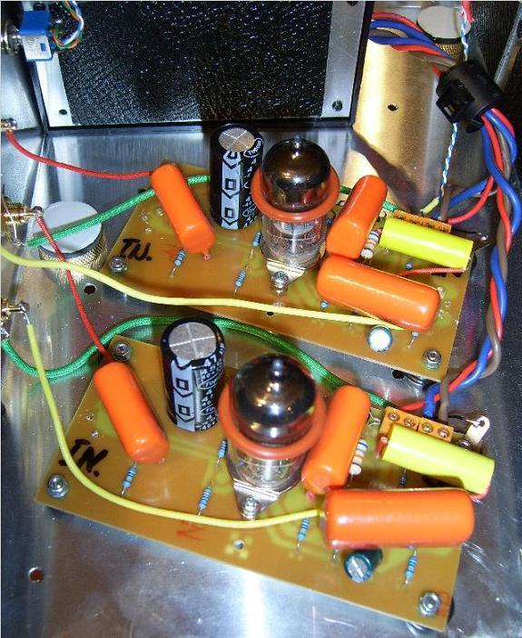 Inside the 12AX7 Preamp Enclosure