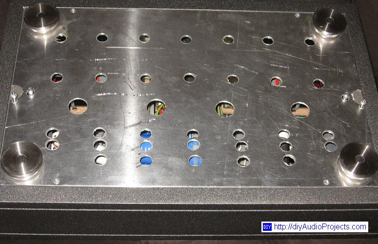 Bottom Ventilation Holes - DIY 300B Single-Ended (SE) Amplifier