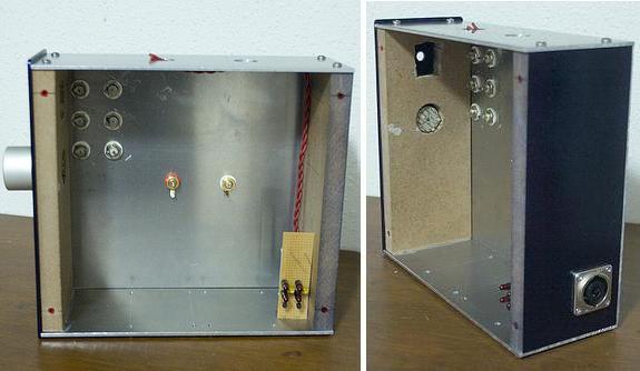 Partially Finished 5687 Preamp Enclosure