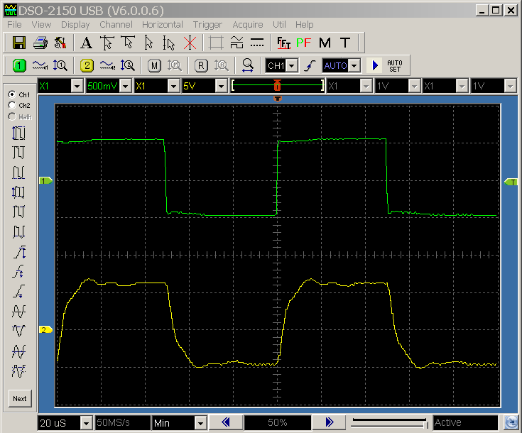 5751 / KT88 PP Tube Amp 10 kHz Sine Wave