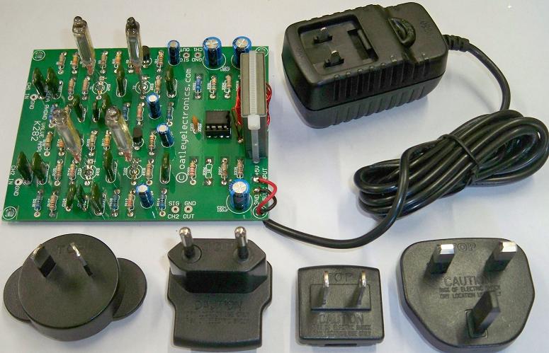 Oatley Electronics 6418 Tube Based Stereo RIAA Preamplifier Kit