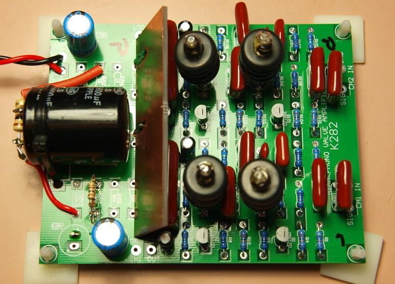 6418 Valve RIAA Phono Preamp Kit
