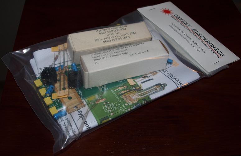 6418 Sub-miniature Tube Preamplifier / Headphone Amp Kit
