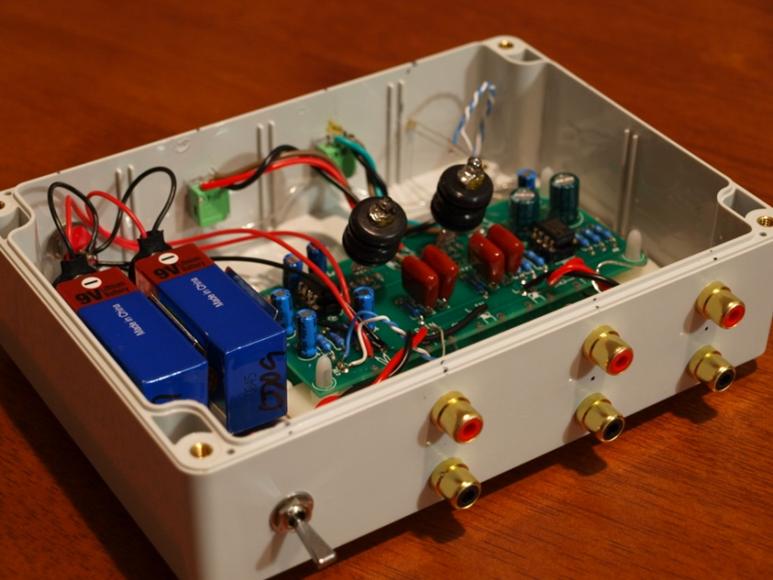 JAN6418 Tube Preamplifier / Headphone Amp Kit